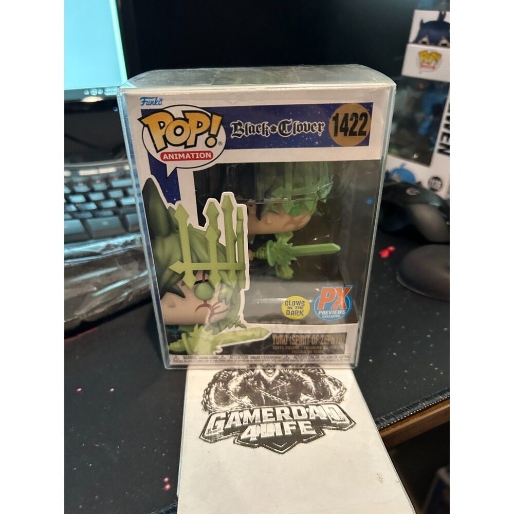 Funko Pop! Animation - Black Clover - Yuno with Spirit of Zephyr (Glow) # 1422
